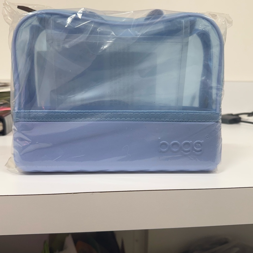 BOGG BAG Light Blue Transparent Pouch